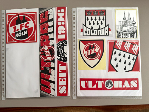 Ultras aufkleber fc - ultras, köln