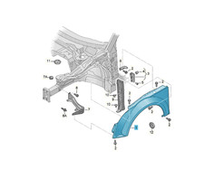 Original Kotflügel vorn