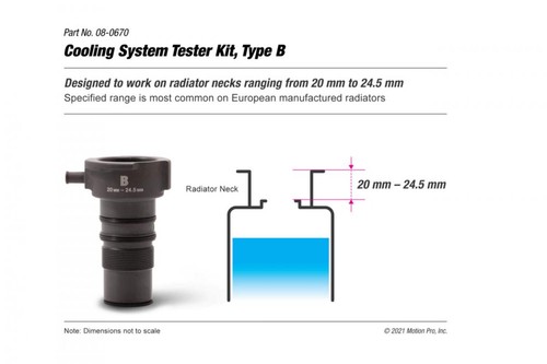 Motion pro kühlsystemtester - motion,
