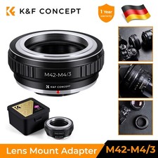 K&F M42-M4/3 Objektivadapter für M42 Mount Objektiv auf M4/3 MFT Mount Kamera
