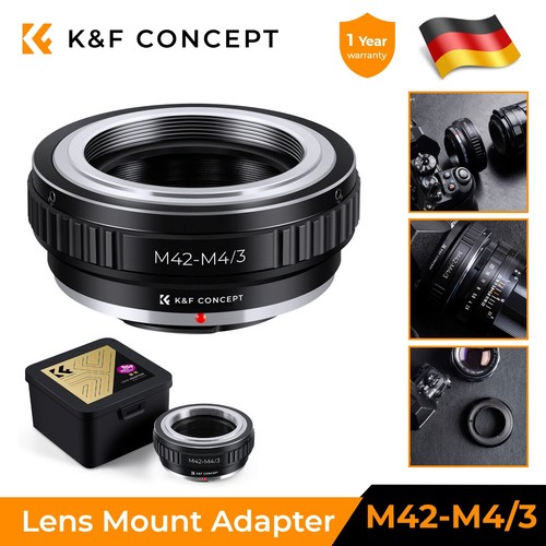 M42 3 objektivadapter - k&f,