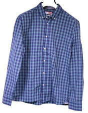 Mustang Herrenhemd Hemd blau