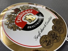 Leibinger Emailschild Ravensburg Groß durch Qualität Lagerschild von Boos & Hahn