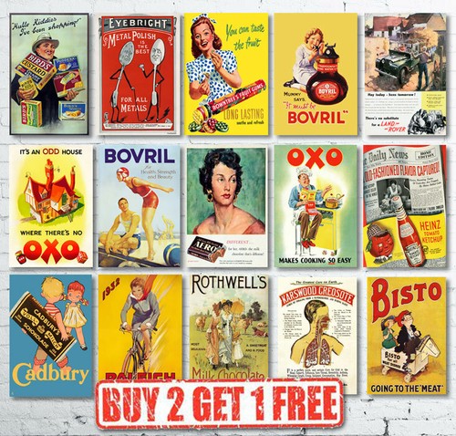 Metallschilder vintage retro - vintage,