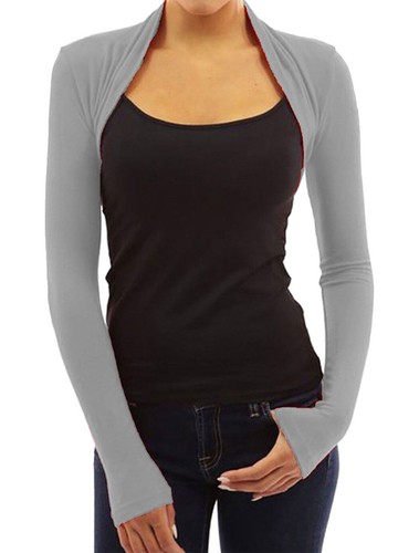 Damen langarm cropped - damen,