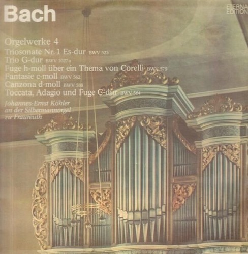 Bach bachs orgelwerke - bach,