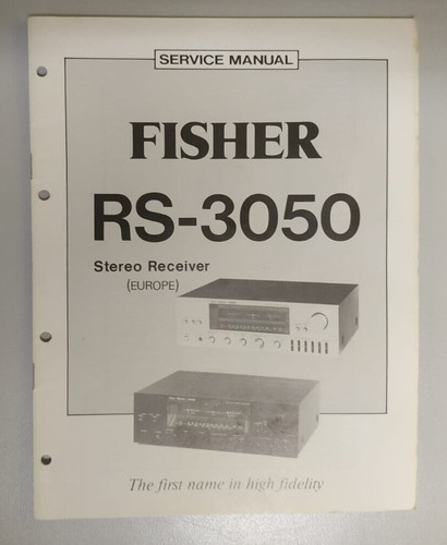 Fisher service manual - fisher,
