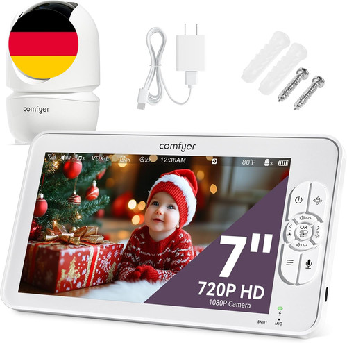 Comfyer babyphone mit 1080p - babyphone,