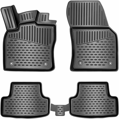 Gummimatten für skoda - 3d,