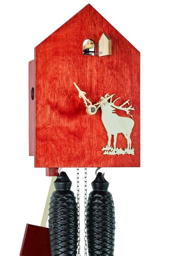 Romba moderne kuckucksuhr rot - -moderne,