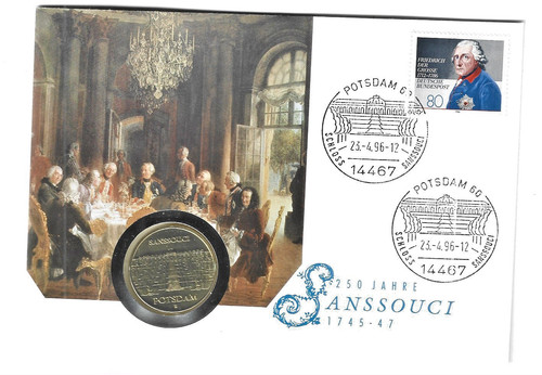Numisbrief ddr 250 jahre - numisbrief,
