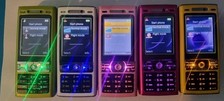 Individuelles Sony Ericsson Cyber-shot K800i (entsperrt) Handy hervorragende Farben 👌 