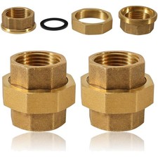 Messing Verschraubung 1 Zoll