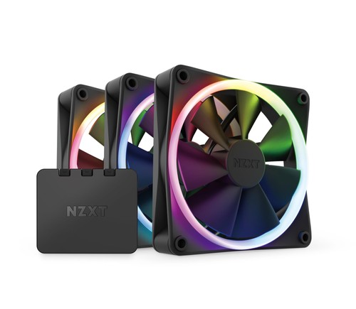 Nzxt f120 rgb triple - pack, 3x