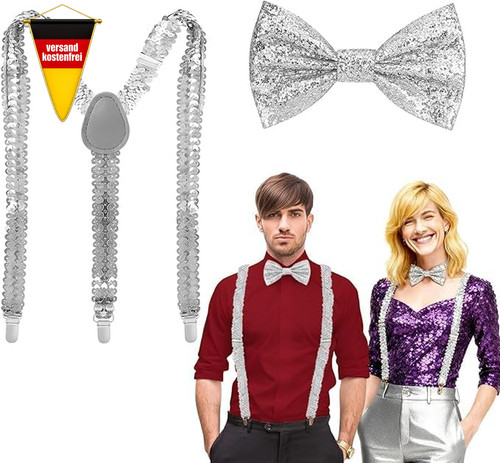 Glitzer fliege outfit - fliege,,