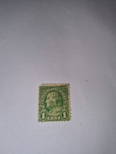 1 Cent Benjamin Franklin Grün