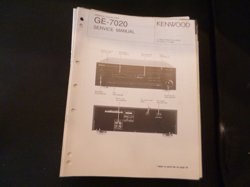 Original service manual - original,