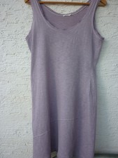 SANDWICH Basic Long  Top Gr M  100 % Baumwolle Pudrig Flieder Lagenlook