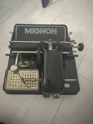 Antike mignon schreibmaschine - mignon,