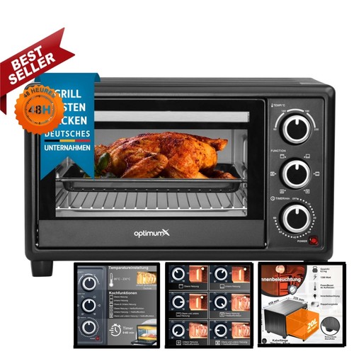 Optimumx 20l mini backofen - 20l, mini-backofen