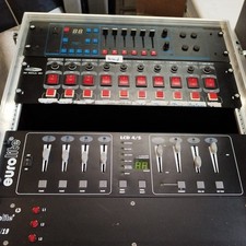 Showtec Switch 10 f / eurolite LCD 4/s  / eurolite sb-65/19 komplette Steuerung 