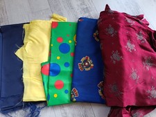 4kg Stoffreste - verschiedene Farben, Größen und Materialien (Paket 8)