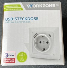 USB-Steckdose WORKZONE mit