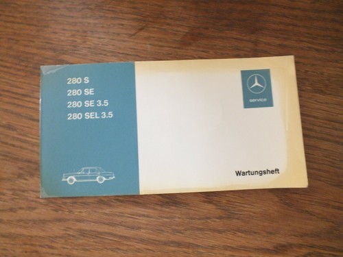 Original mercedes wartungsheft - original,