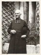 ALTES FOTO RELIGIOSA PFARRER