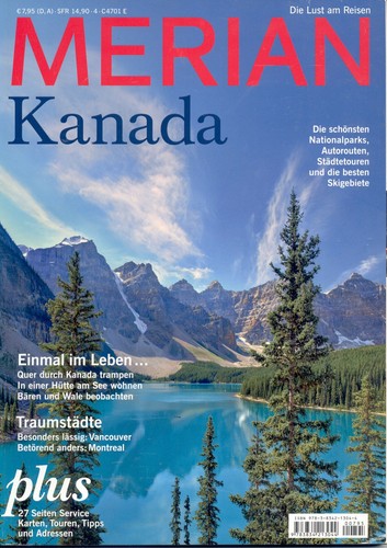 Merian heft kanada ausgabe - kanada,