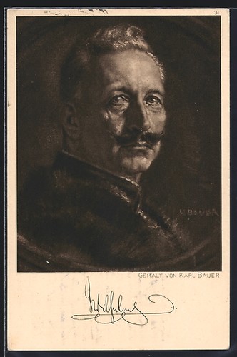 Künstler portrait kaiser - künstler-ak,
