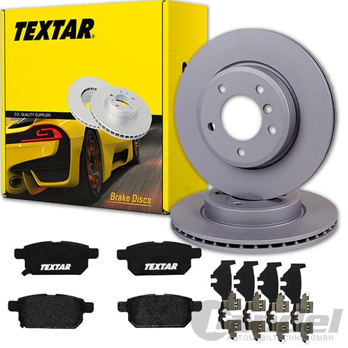 Textar bremsscheiben 256mm - textar, +