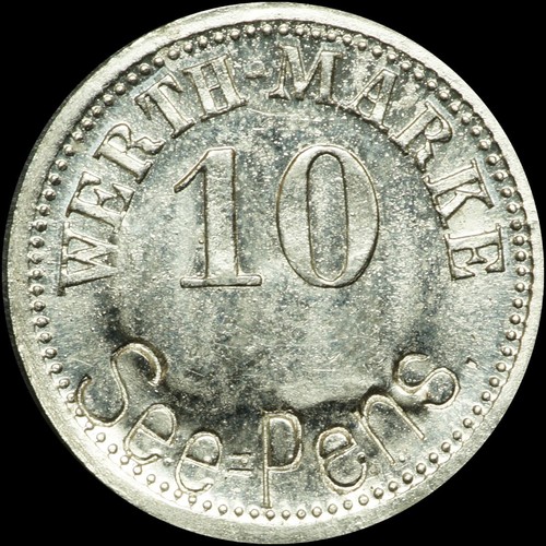 Wertmarke pfennig - wertmarke:, 10