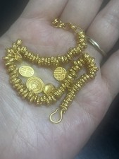 goldene Glücksringe Armband