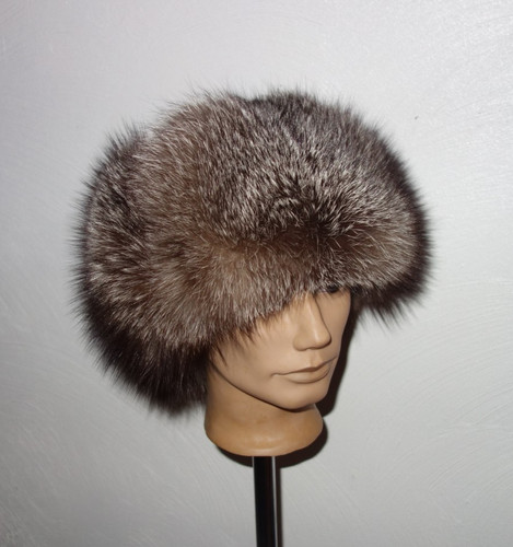 Fuchs pelz mütze silberfuchs - mütze,