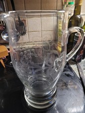 Glas Karaffe Kanne Wasserkanne