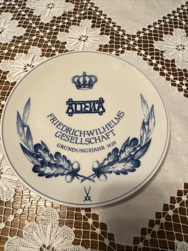 Meissen porzellanteller - meissen,