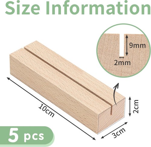 Tischkartenhalter aus 5er set - tischkartenhalter,