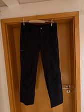 Vaude schwarze, gefüttere Damenhose für Radsport, Schneeschuhlaufen, wandern