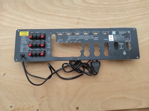 Dual 1700 rear panel - cv-1700,