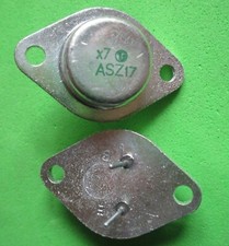 5 x ASZ17 alter Germanium Leistungs-Transistor TO-3 TUNGSRAM