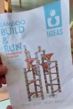 Murmelbahn Klangbahn Kugelbahn Udeas Bamboo Mega Set