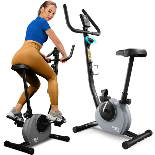 Heimtrainer fahrrad grau - heimtrainer,