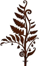 Gartenstecker Farn mit