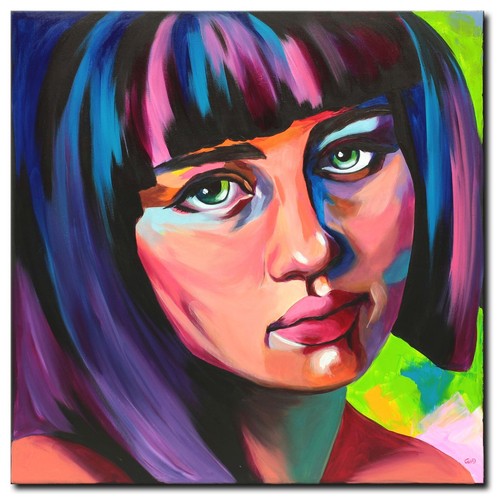 Acryl bild gemälde - acryl, modern