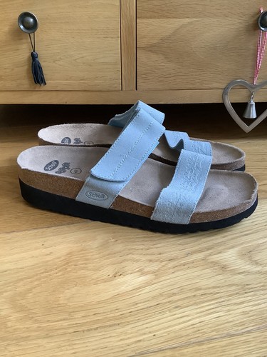 Neu scholl adapta blau leder - blau,