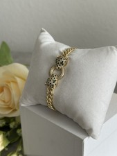 Panther armband 14k vergoldet - 14k,