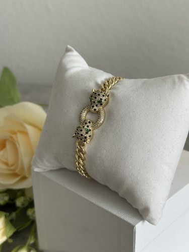 Panther armband 14k - panther,