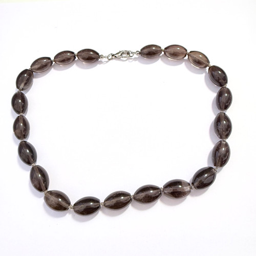 Edelsteinkette rauchquarz - edelsteinkette,
