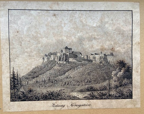 Festung königstein sächs - festung, (sächs